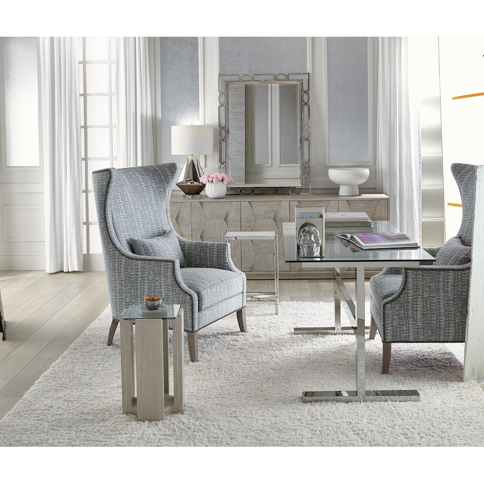 linea brown console   