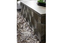 linea charcoal cocktail table   