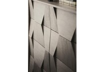 linea charcoal console   