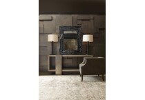 linea grey console   