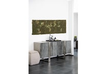 linea grey console   
