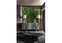 linea grey console   