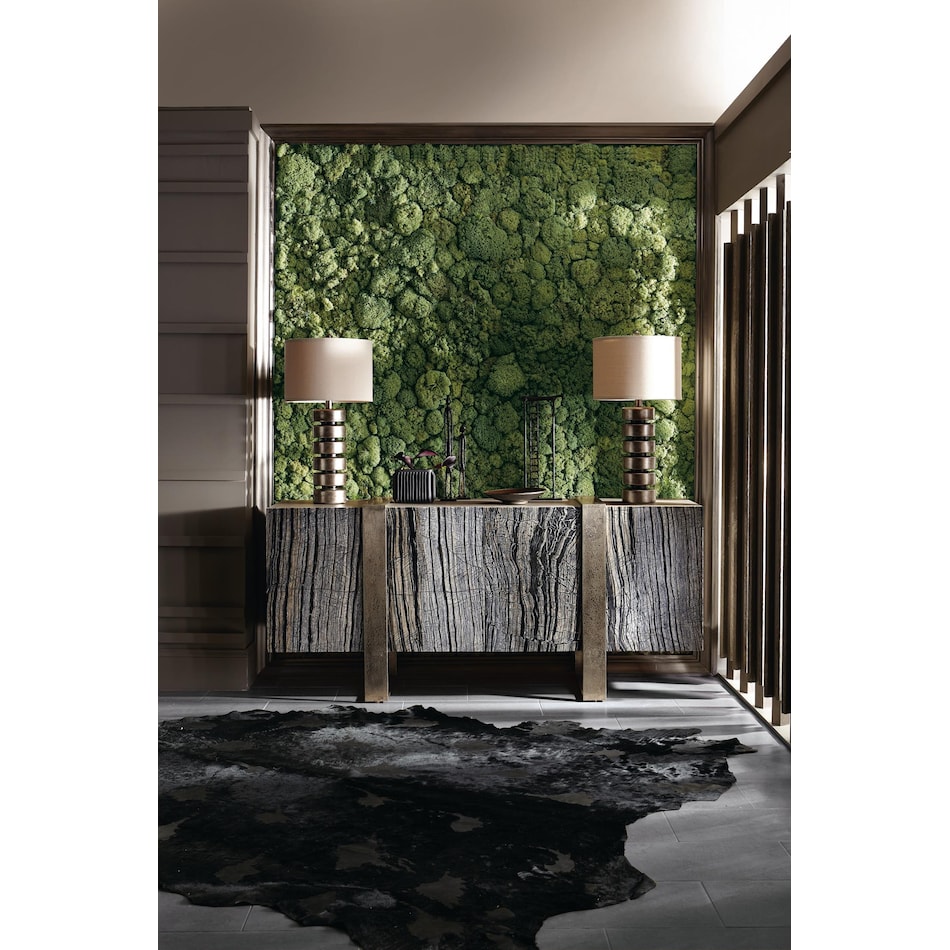 linea grey console   