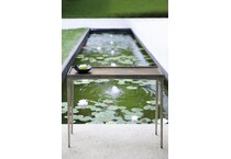 linea grey sofa table   