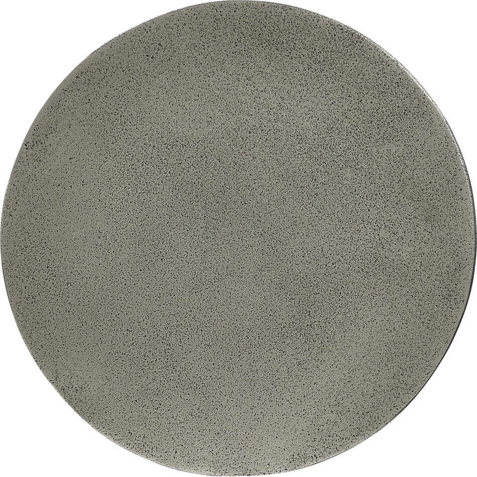 linea textured graphite metal end table   
