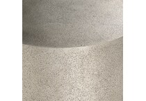 linea textured graphite metal end table   