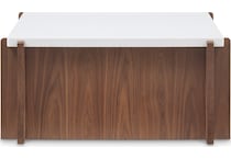 lloyd brown cocktail table casters   