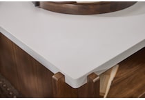 lloyd brown cocktail table casters   