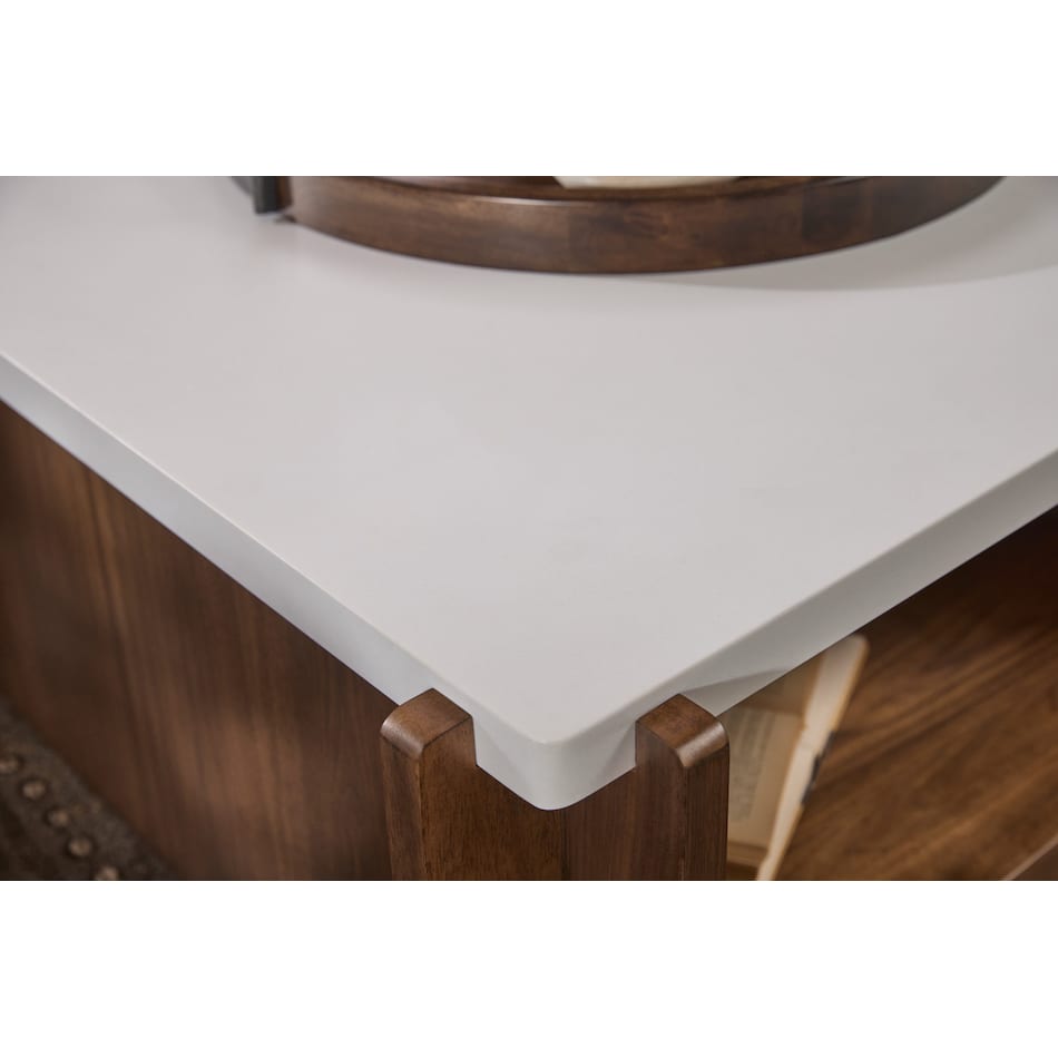 lloyd brown cocktail table casters   