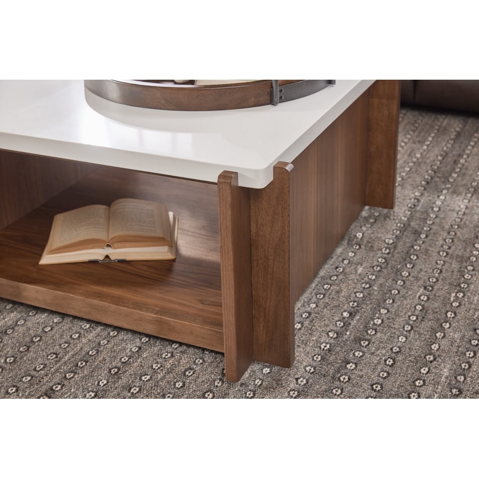 lloyd brown cocktail table casters   