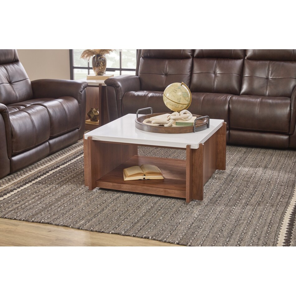 lloyd brown cocktail table casters   