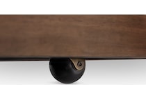 lloyd brown cocktail table casters   