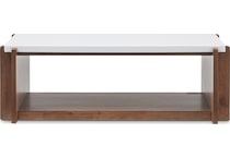 lloyd brown cocktail table casters   