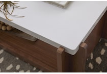 lloyd brown cocktail table casters   