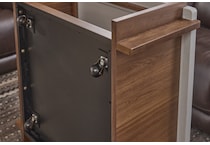 lloyd brown cocktail table casters   