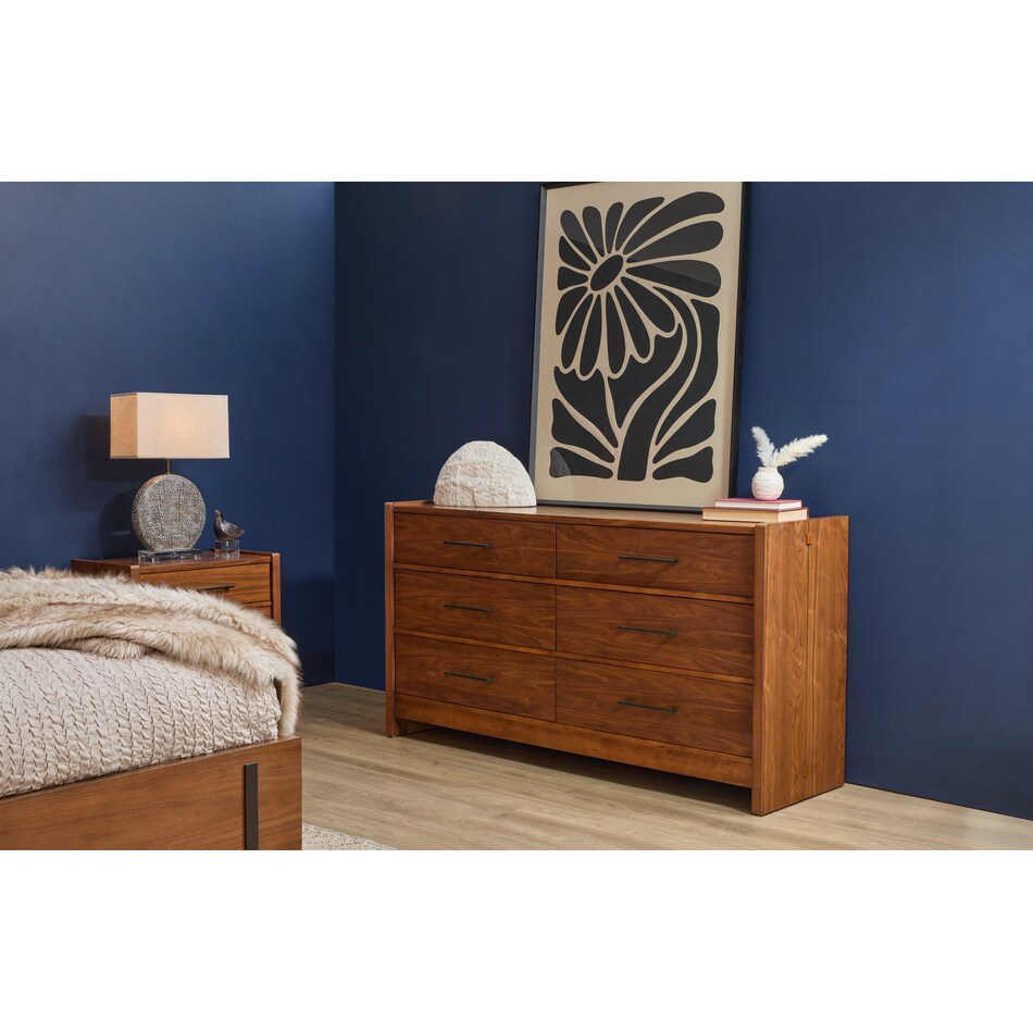 lloyd walnut dresser   