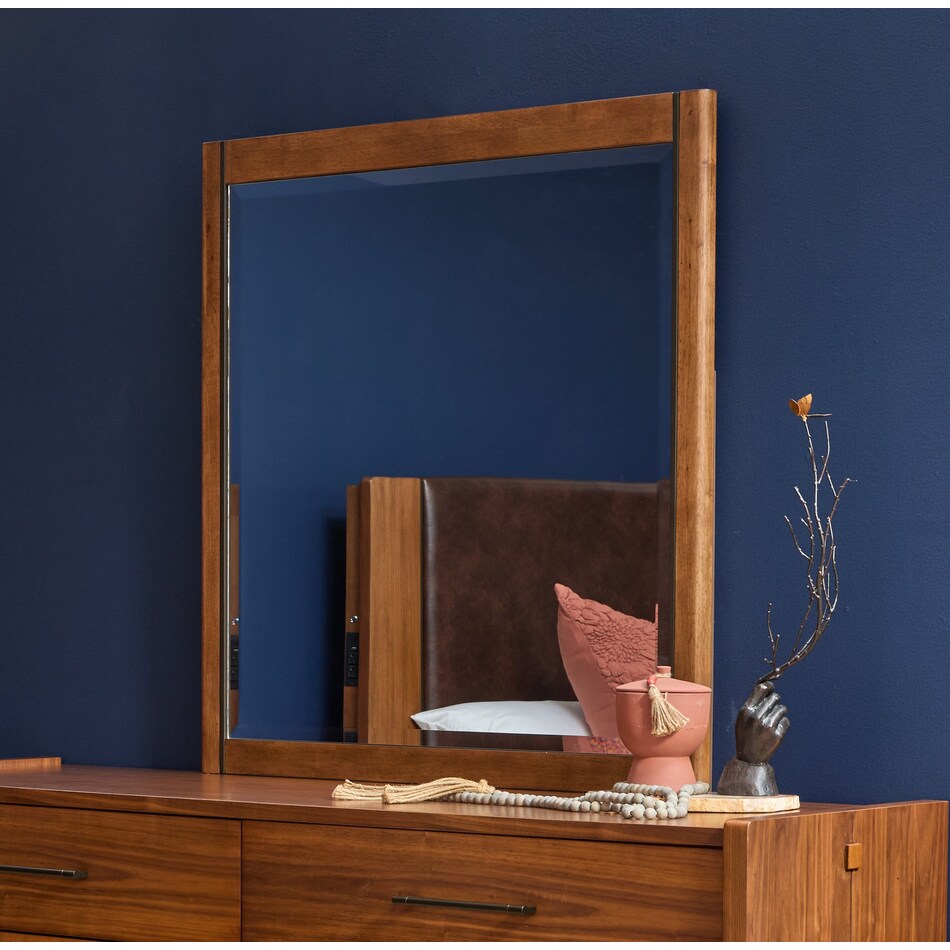 lloyd walnut mirror   