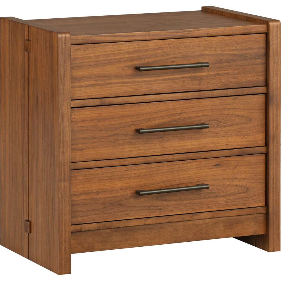 lloyd walnut nightstand   