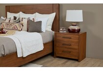 lloyd walnut nightstand   