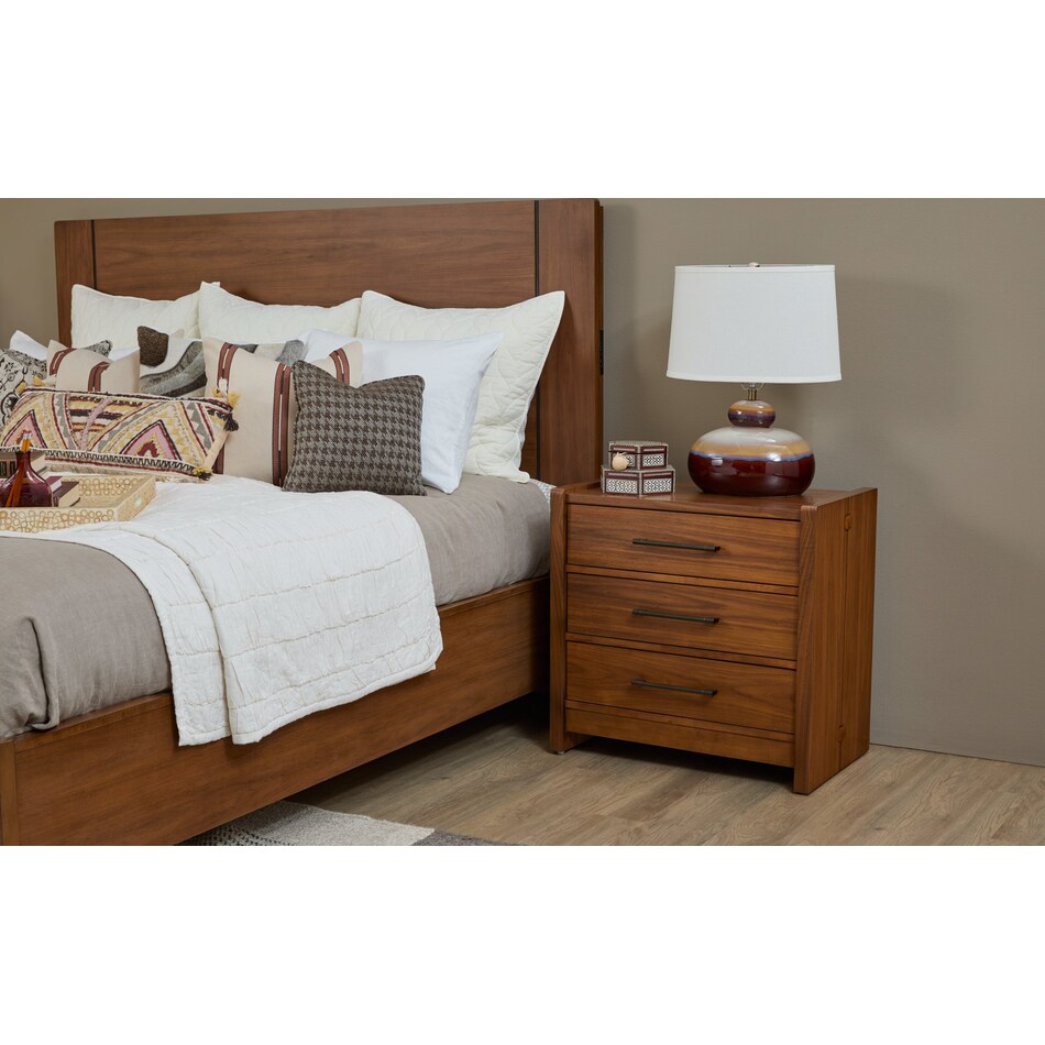 lloyd walnut nightstand   