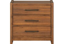 lloyd walnut nightstand   