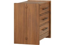 lloyd walnut nightstand   