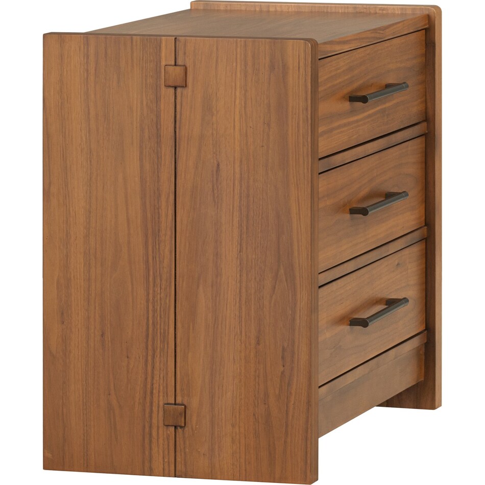 lloyd walnut nightstand   