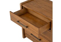 lloyd walnut nightstand   