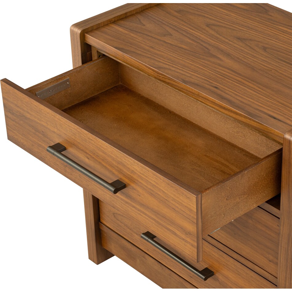 lloyd walnut nightstand   