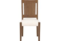 lloyd walnut side chair   