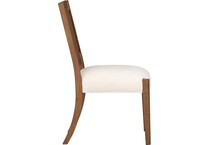 lloyd walnut side chair   