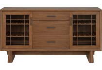 lloyd walnut sideboard server   