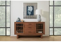 lloyd walnut sideboard server   