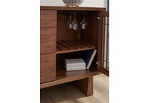 lloyd walnut sideboard server   