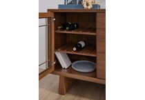 lloyd walnut sideboard server   