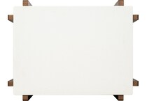 lloyd warm walnut end table   