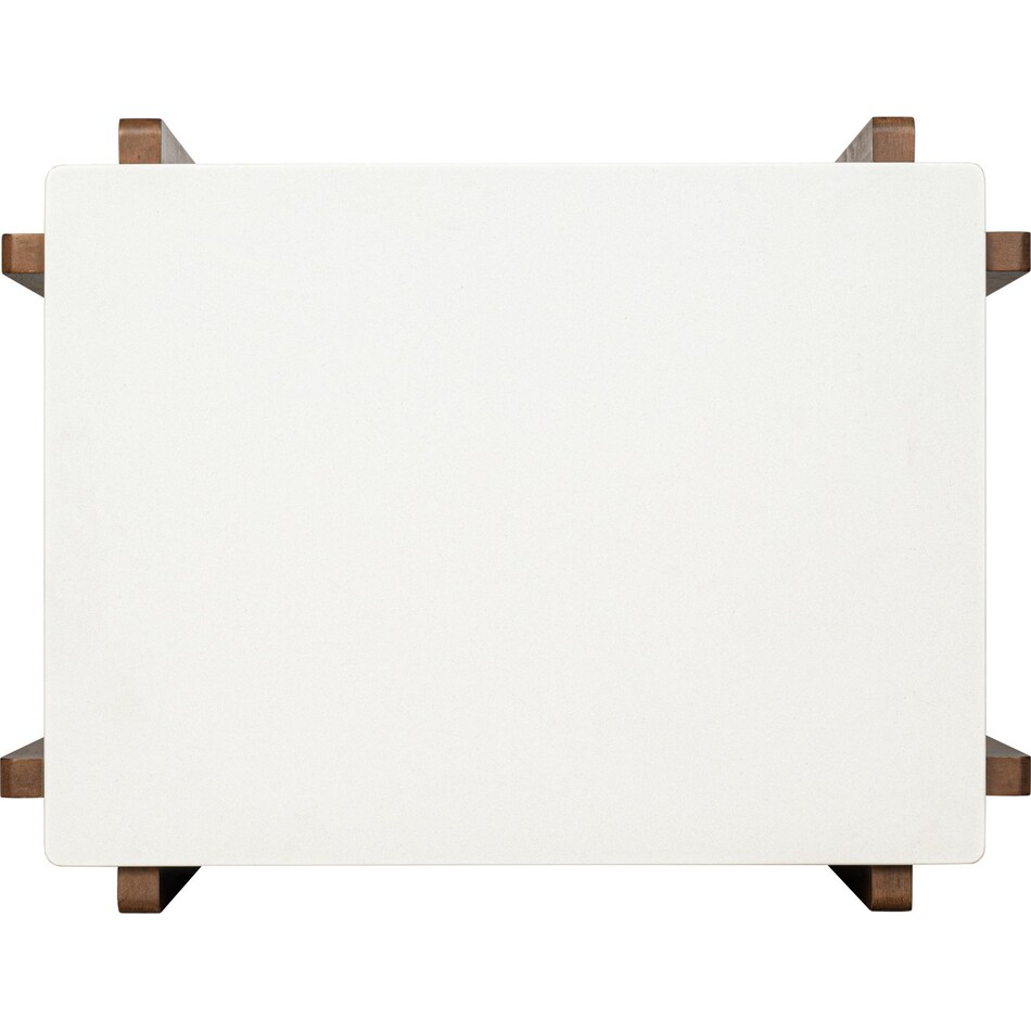 lloyd warm walnut end table   