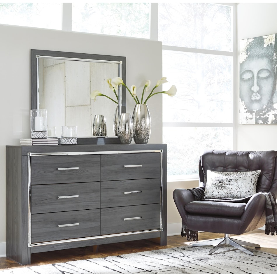 lodanna gray dresser   