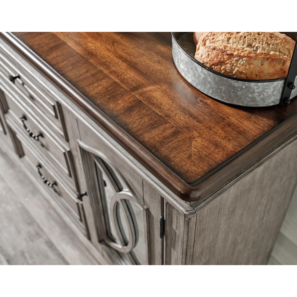 lodenbay two tone sideboard server   