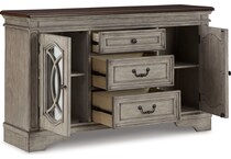 lodenbay two tone sideboard server   