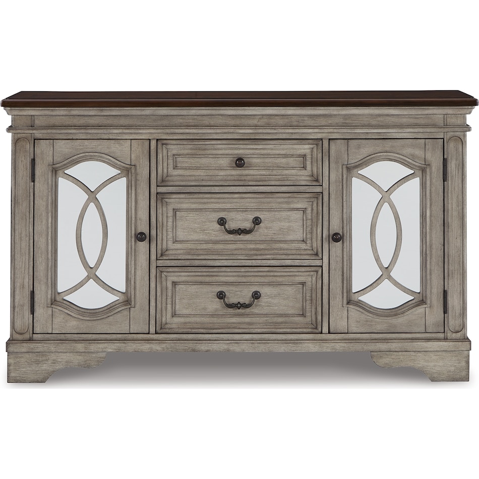 lodenbay two tone sideboard server   