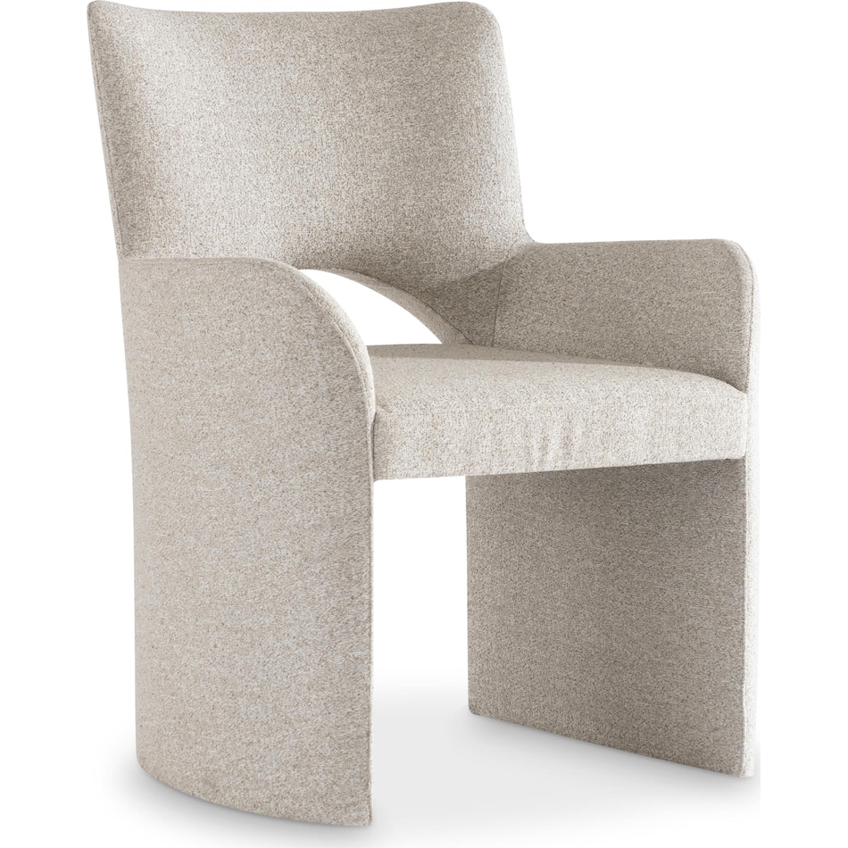 loggia dining room  beige arm chair   