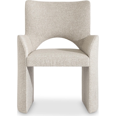 LOGGIA UPHOLSTERED ARM CHAIR BY BERNHARDT