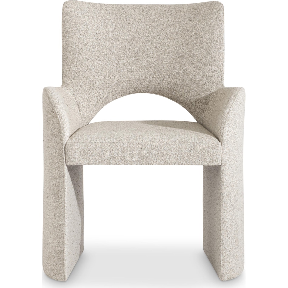 loggia dining room  beige arm chair   