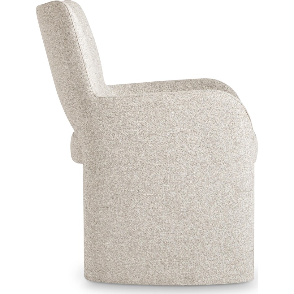 loggia dining room  beige arm chair   