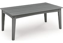lone view bay gray cocktail table   