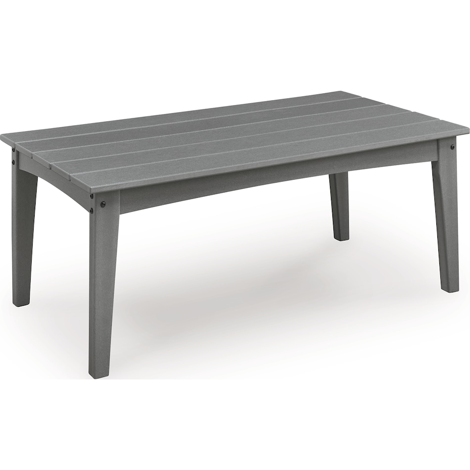 lone view bay gray cocktail table   