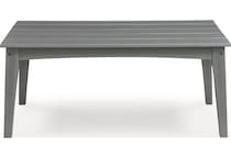 lone view bay gray cocktail table   