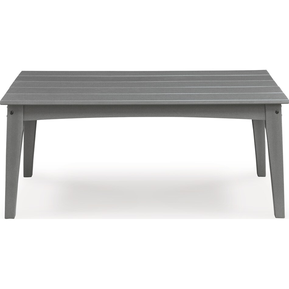 lone view bay gray cocktail table   