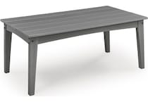 lone view bay gray cocktail table   